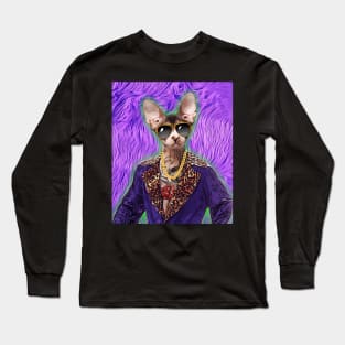 70s Pimp Cat Long Sleeve T-Shirt